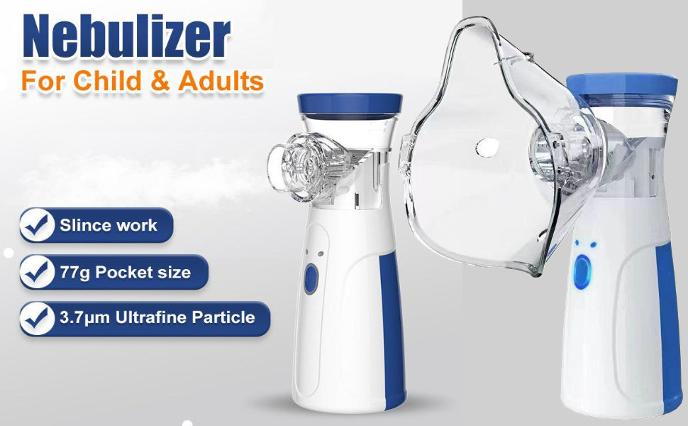 Portable Ultrasonic Rechargeable Mesh Nebulizer Machine
